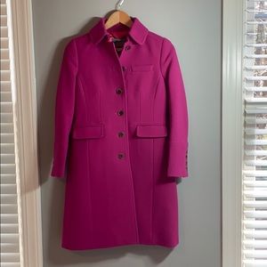 J Crew Dress Coat With Thinsulate Sz 0 Petite